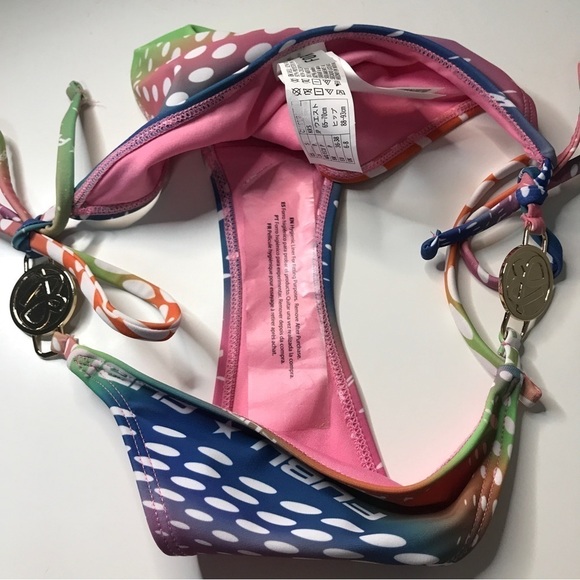 3/$15 *New* forever 21 x FUBU string bikini bottom - Picture 11 of 12